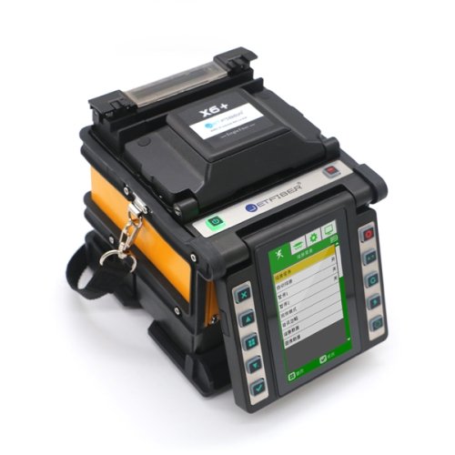 new model jet fiber x6+ splicing machine