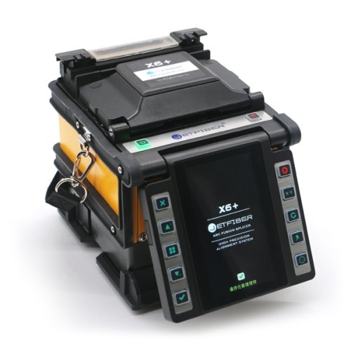 new model jet fiber x6+ splicing machine