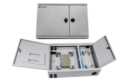 48 Core Fiber Distribution Frame Wall Mount (UFS-DFW48F) | Metal Fiber Distribution Box