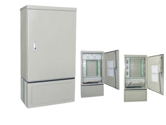 144 Core SMC Outdoor Fiber Optic Cabinet (UFS-FDH144F) | IP65 Fiber Distribution Hub