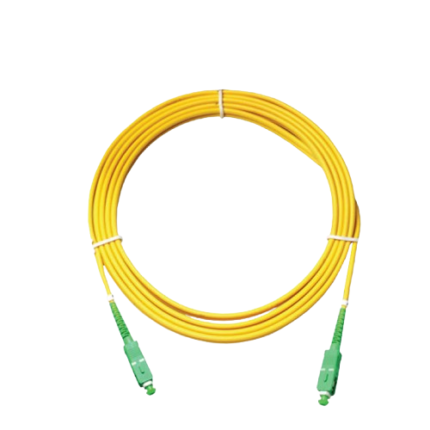 SC/APC Singlemode Fiber Optic Patch Cord | Universal Fiber Solutions
