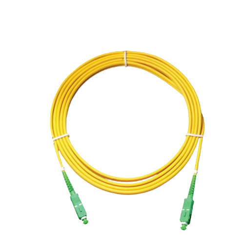 SC/APC Singlemode Fiber Optic Patch Cord | Universal Fiber Solutions