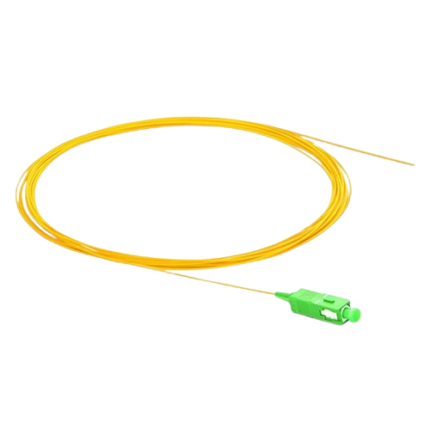 SC/APC Singlemode Fiber Optic Pigtail | Universal Fiber Solutions