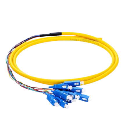 SC/UPC 12 Color Bunch Fiber Optic Patch Cord | Universal Fiber Solutions