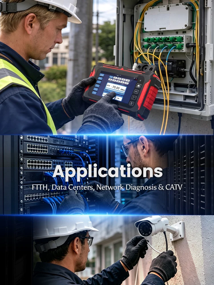 NOYAFA NF-8607 All-in-One Fiber & Network Tester - Image 9