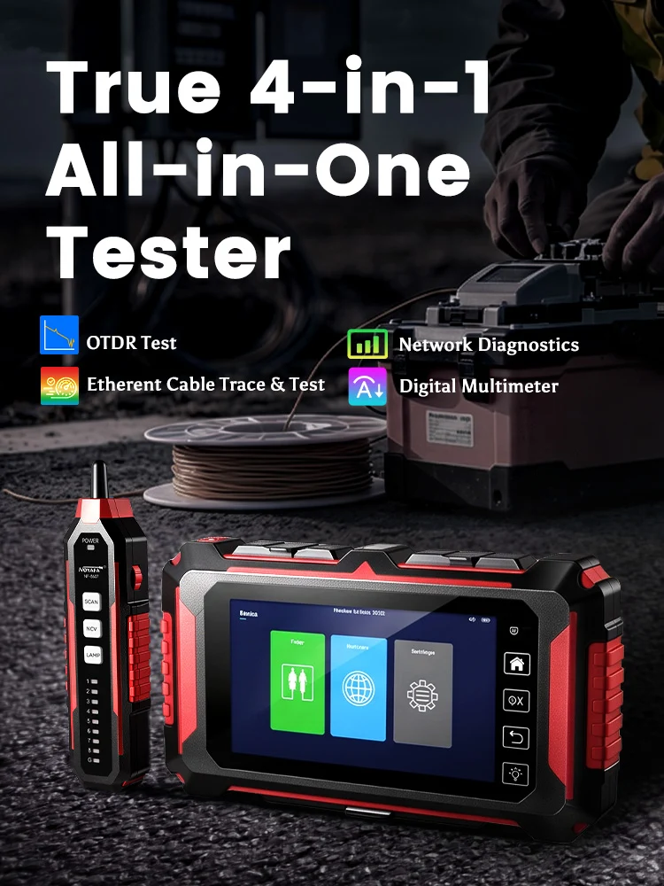 NOYAFA NF-8607 All-in-One Fiber & Network Tester - Image 4