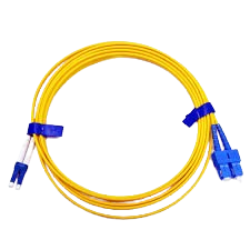 LC/UPC – SC/UPC Singlemode Fiber Optic Patch Cord