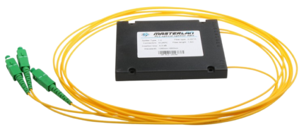 ABS Type 1x2 FTTH Fiber Optic Splitter