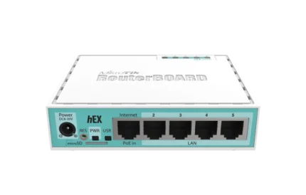 MikroTik hEX RB750Gr3 Gigabit Router
