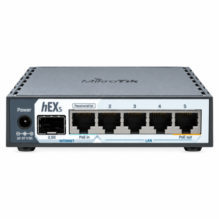 MikroTik hEX S (2025) E60iUGS 2.5G Gigabit Router