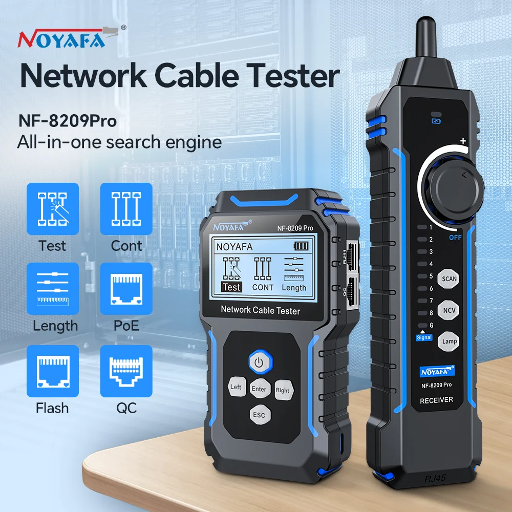 NOYAFA NF-8209 Pro Network Cable Tester - Image 2