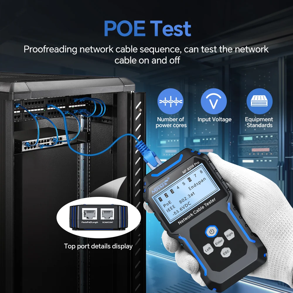 NOYAFA NF-8209 Pro Network Cable Tester - Image 6