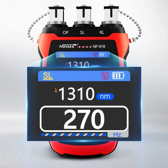 NOYAFA NF-919 3-in-1 Optical Fiber Tester - Image 4