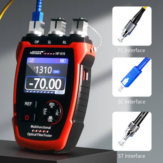 NOYAFA NF-919 3-in-1 Optical Fiber Tester - Image 5