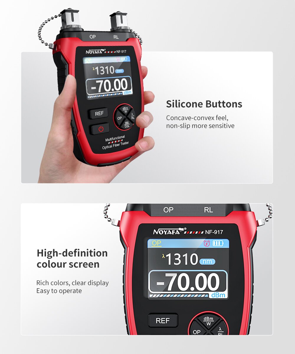 NOYAFA NF-917 Optical Power Meter & VFL - Image 3
