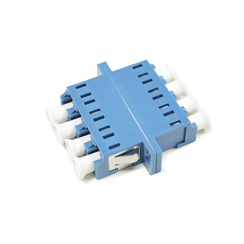 LC/UPC Quad Fiber Optic Adapter