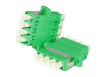 LC/APC Quad Fiber Optic Adapter