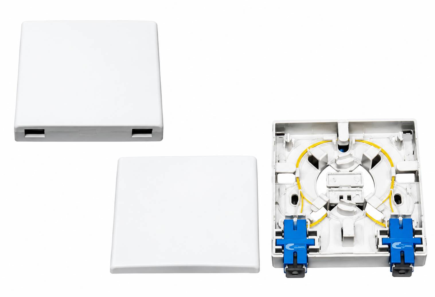UFS-F02-1 2C Fiber Termination Box Wall Mount