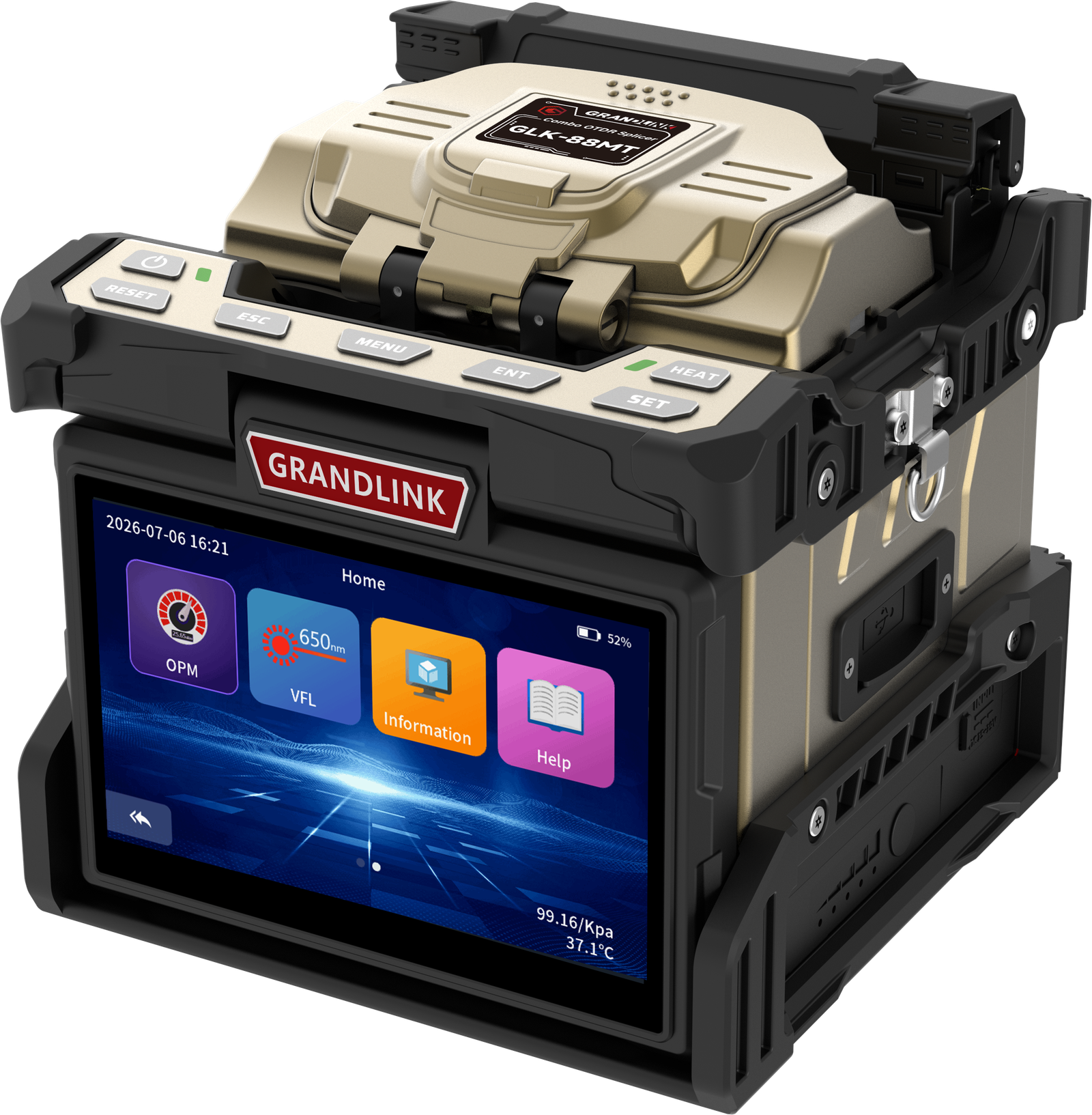 GRANDLINK GLK-88MT All-in-One Fusion Splicer with OTDR - Image 4